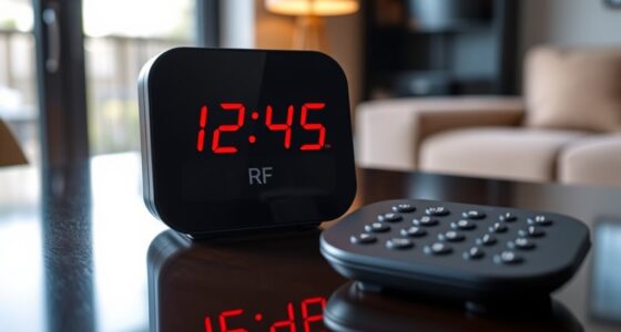 remote control time temperature