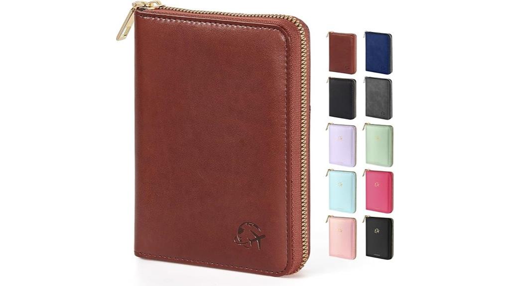 rfid blocking passport wallet