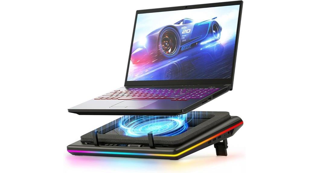 rgb v12 cooling pad
