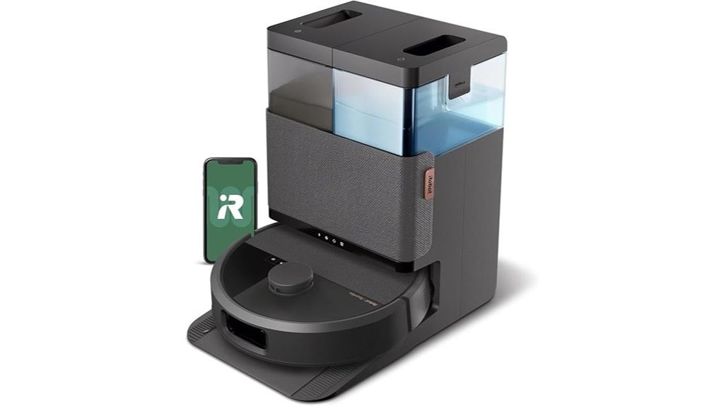 robotic vacuum with mopping