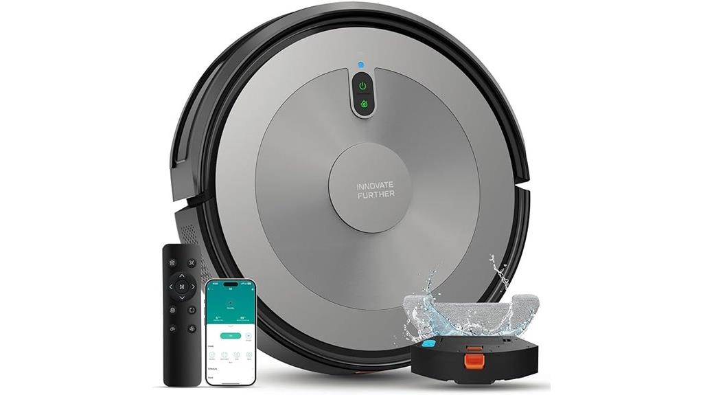 robotic vacuum with mopping