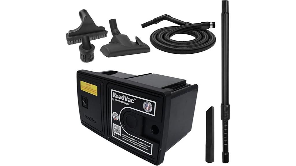 rv wall mount vacuum accessories