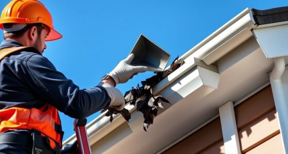safe gutter cleaning methods
