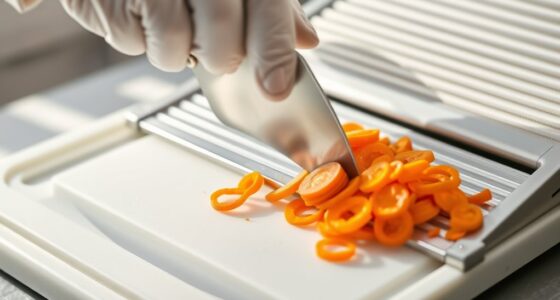 safe slicing with mandoline