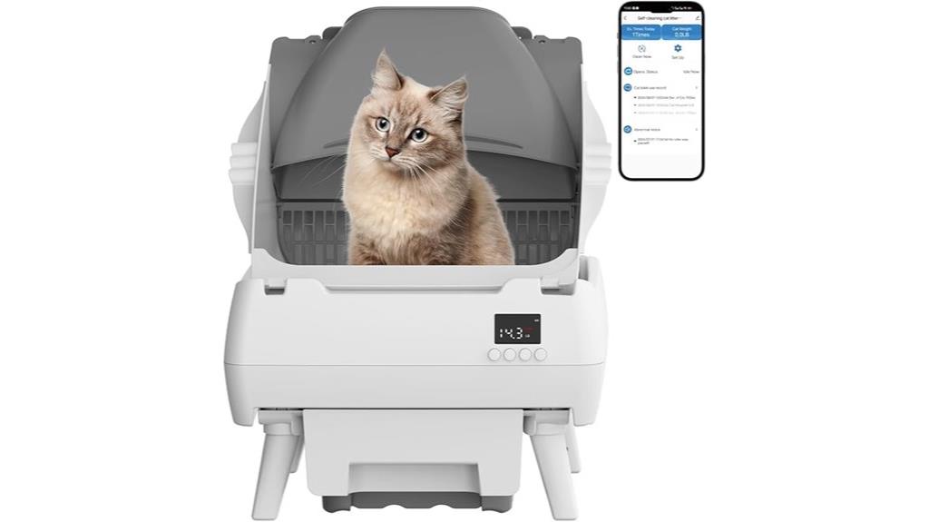 self cleaning smart litter box
