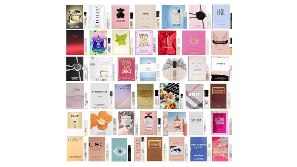 set of twelve women s fragrances