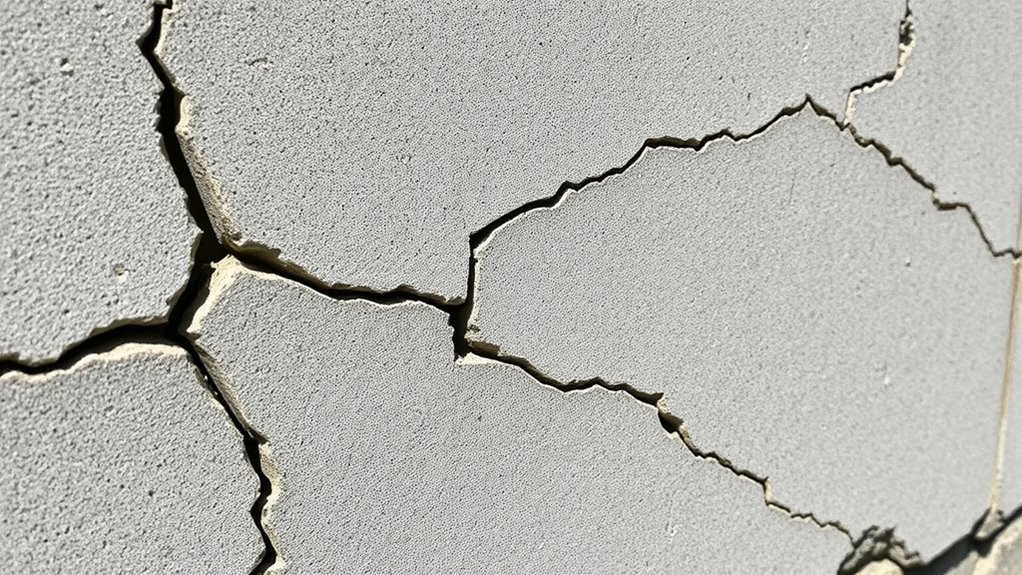 signs indicating structural failure