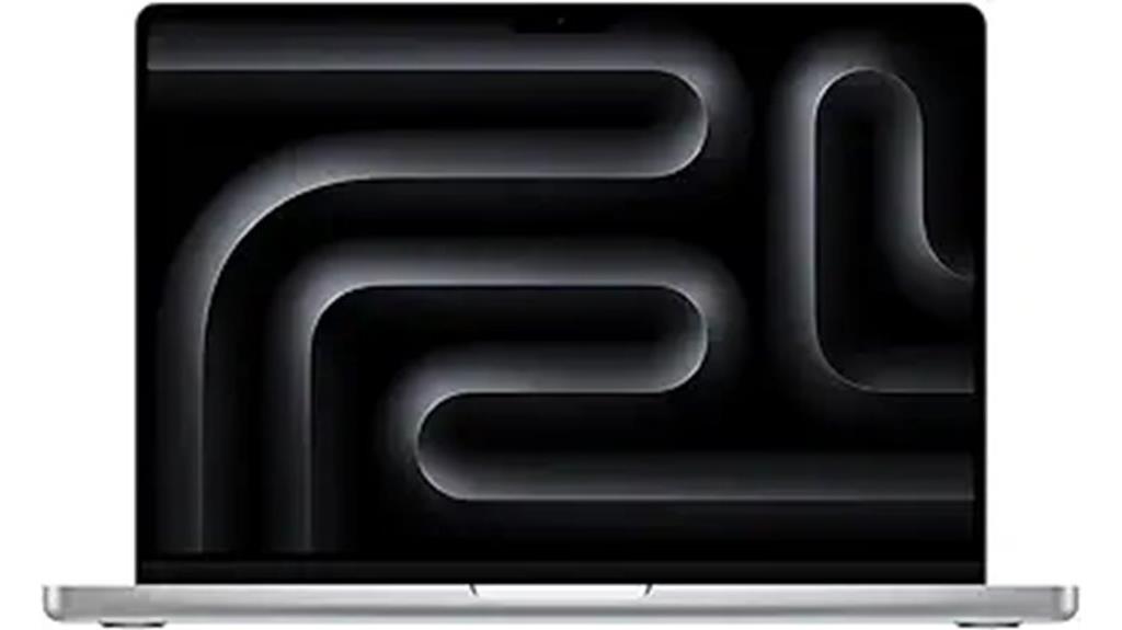 silver m4 max laptop