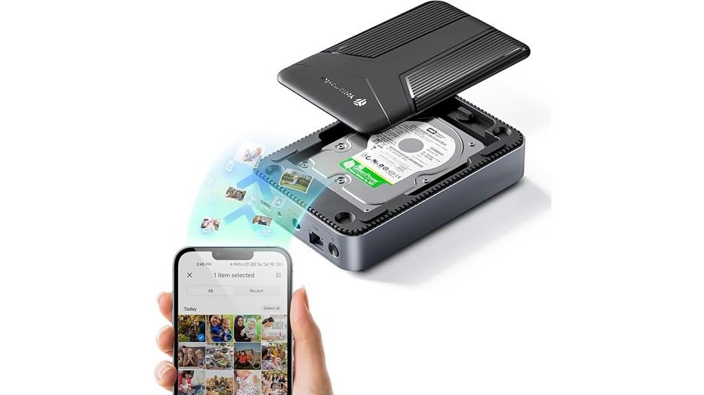 single bay ssd storage