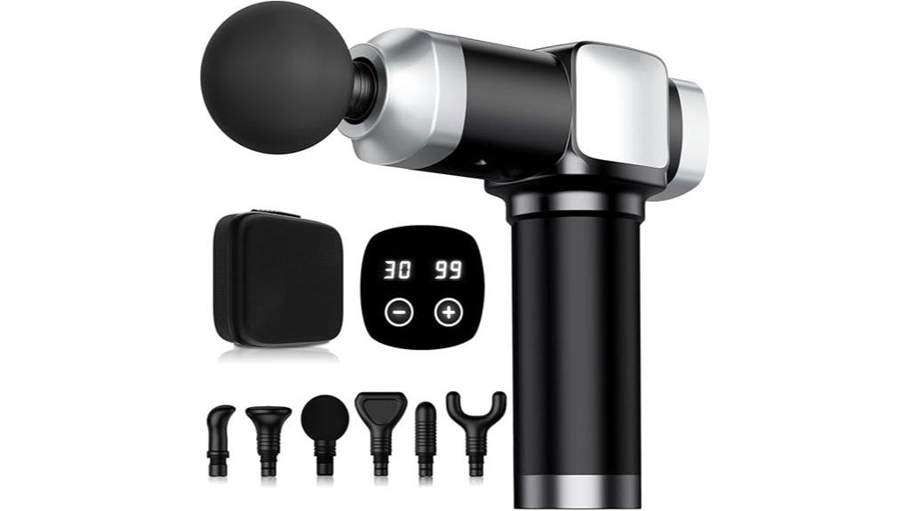 six attachment deep massage