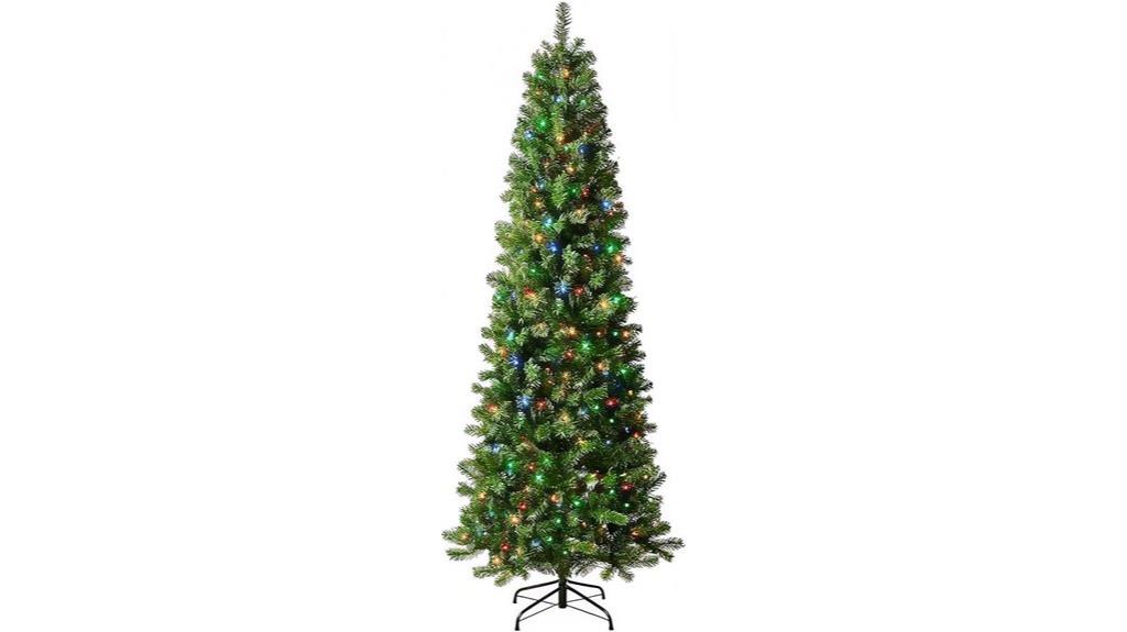 slim 7 5ft led christmas tree
