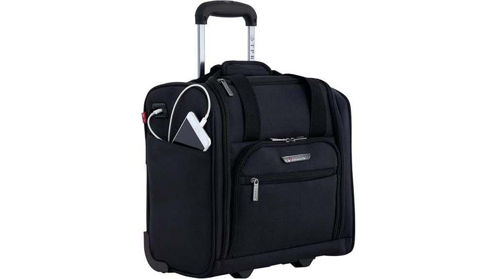 smart carry on with charging