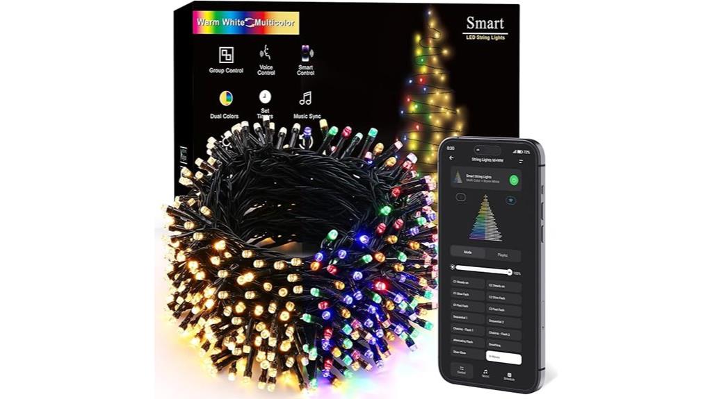 smart christmas lights control
