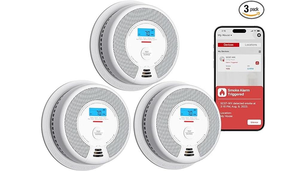 smart smoke carbon detectors