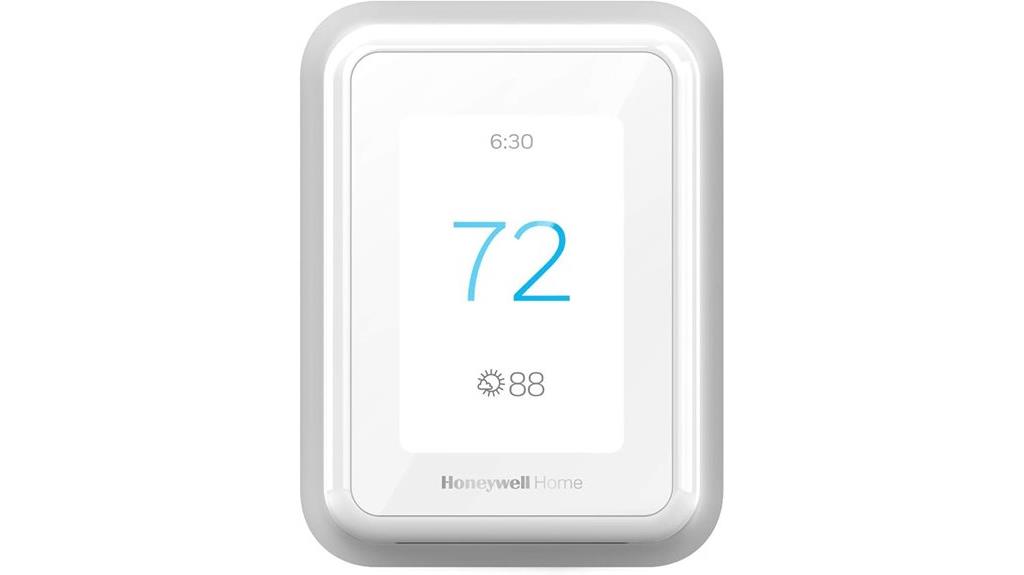 smart wifi thermostat touchscreen