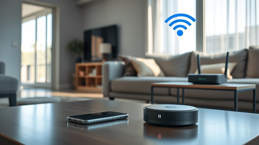 smartphone and sensor detection