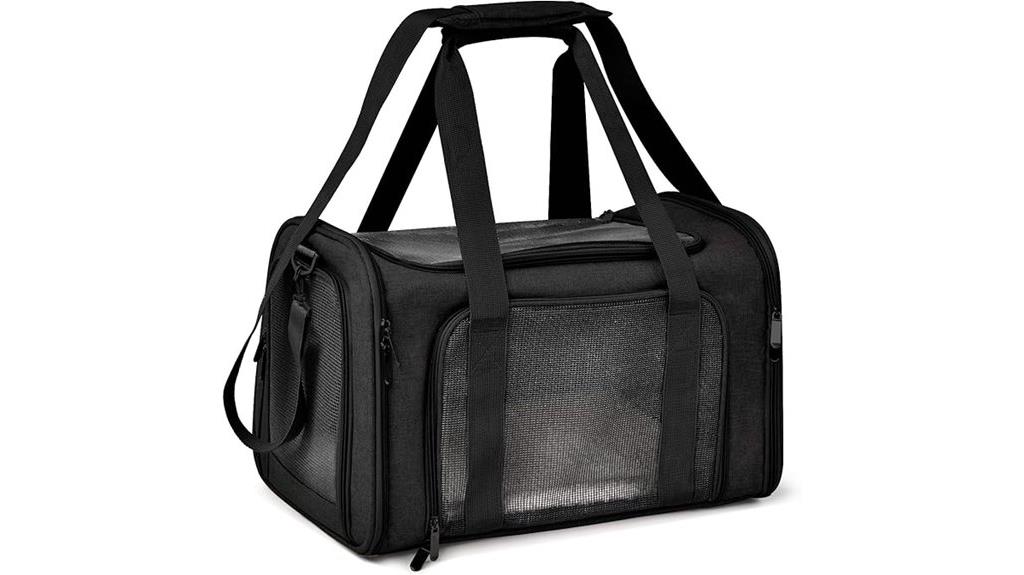 soft sided pet carrier