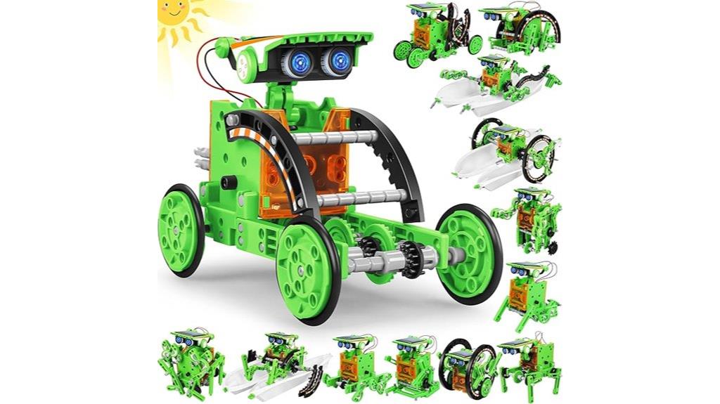 solar powered robot kit
