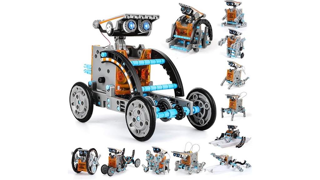 solar powered stem robot