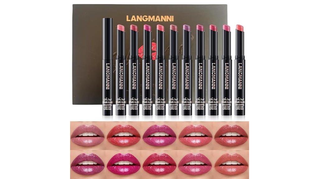 sparkling lipstick set pack