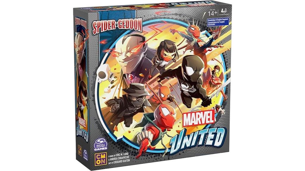 spider geddon marvel board game