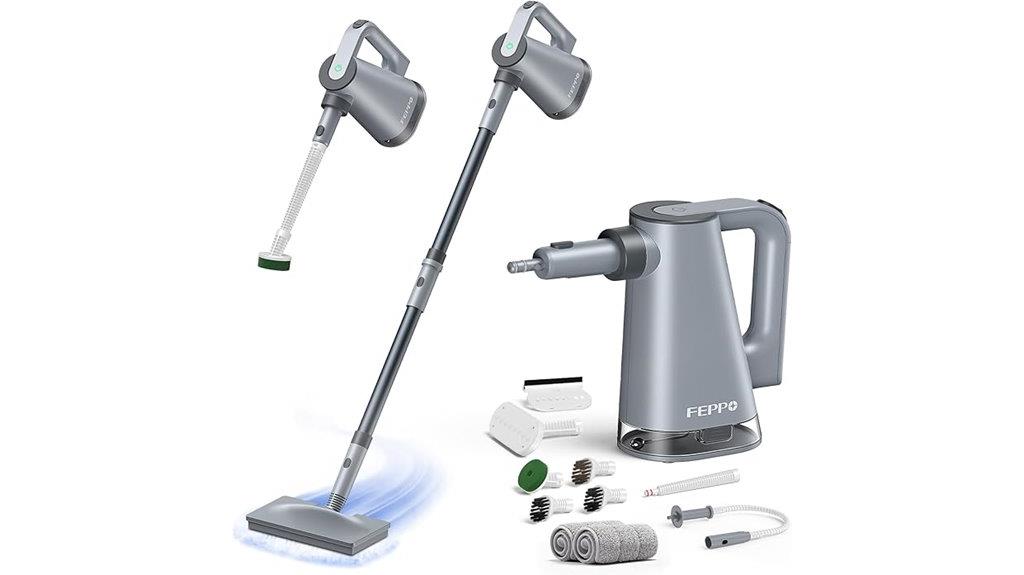 steam mop and handheld