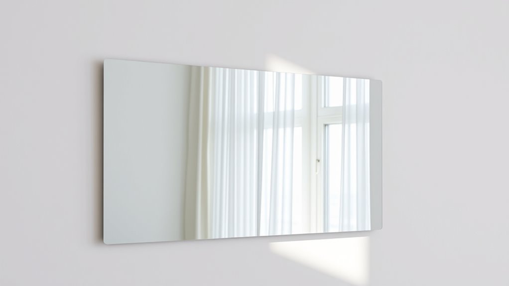 strategic mirror placement enhances space
