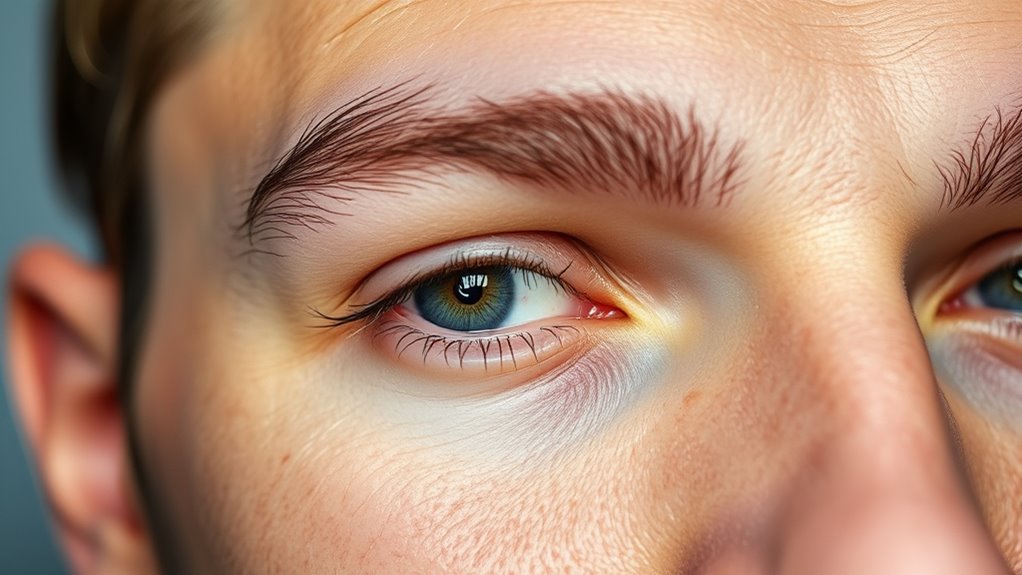 subtle natural eyebrow grooming