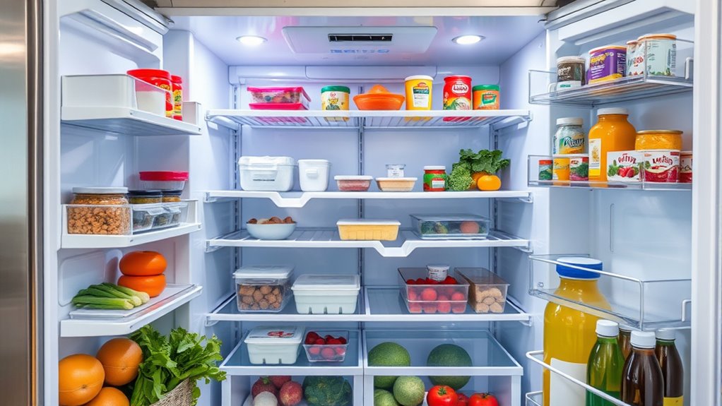 thorough fridge cleaning routine