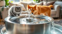 top automatic pet water fountains