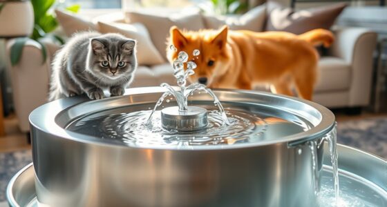 top automatic pet water fountains