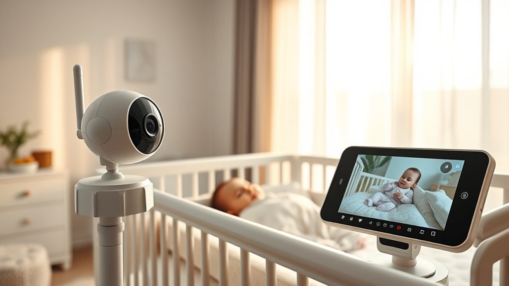 top camera baby monitors