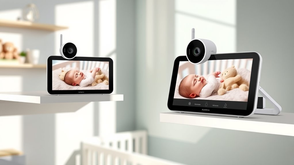 top dual camera baby monitors
