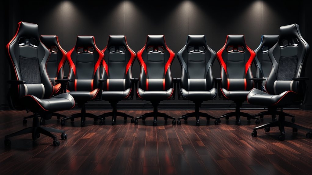 top lumbar support gaming chairs