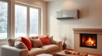 top mini split cold climate heating