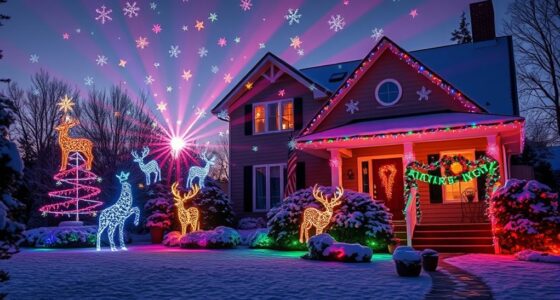 top outdoor holiday light projectors