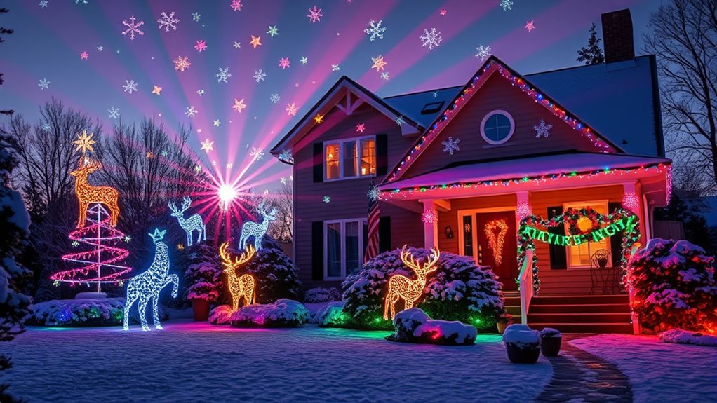top outdoor holiday light projectors