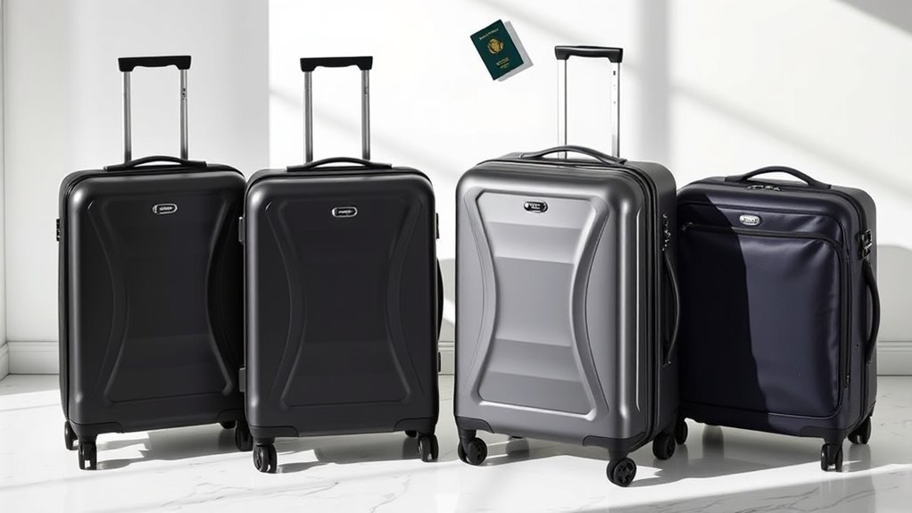 top premium expandable luggage