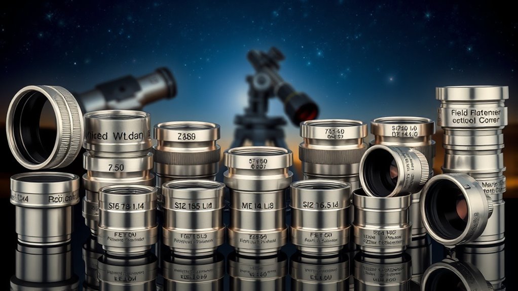 top refractor field flatteners