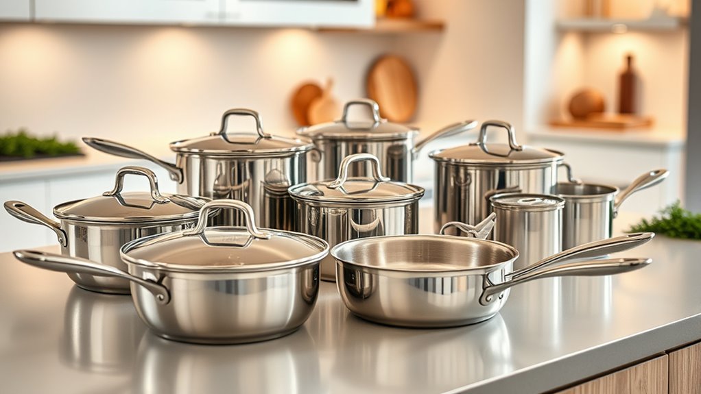 top stainless steel cookware sets