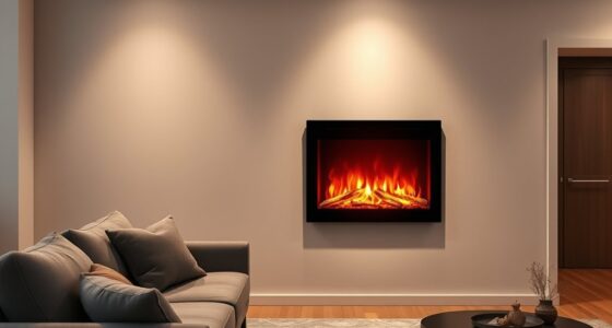 top ventless electric fireplaces