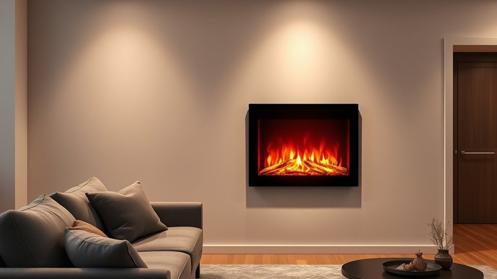 top ventless electric fireplaces