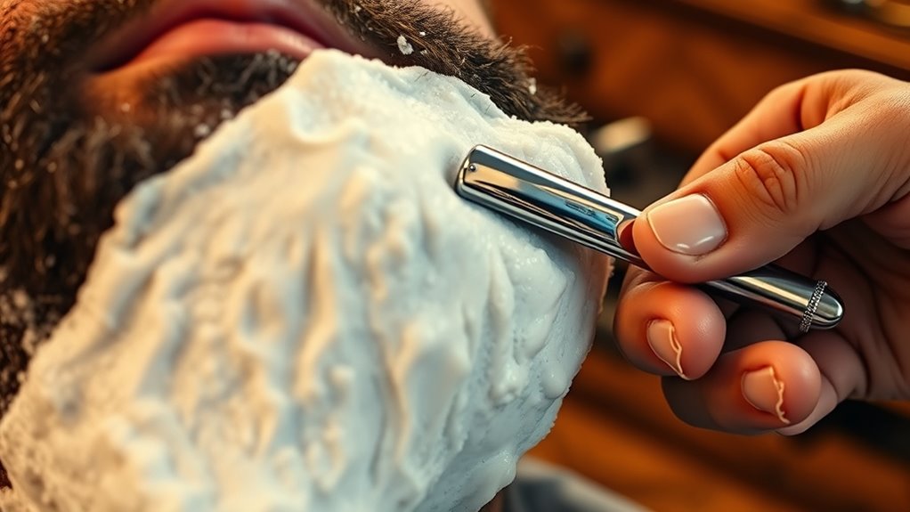 traditional shaving method