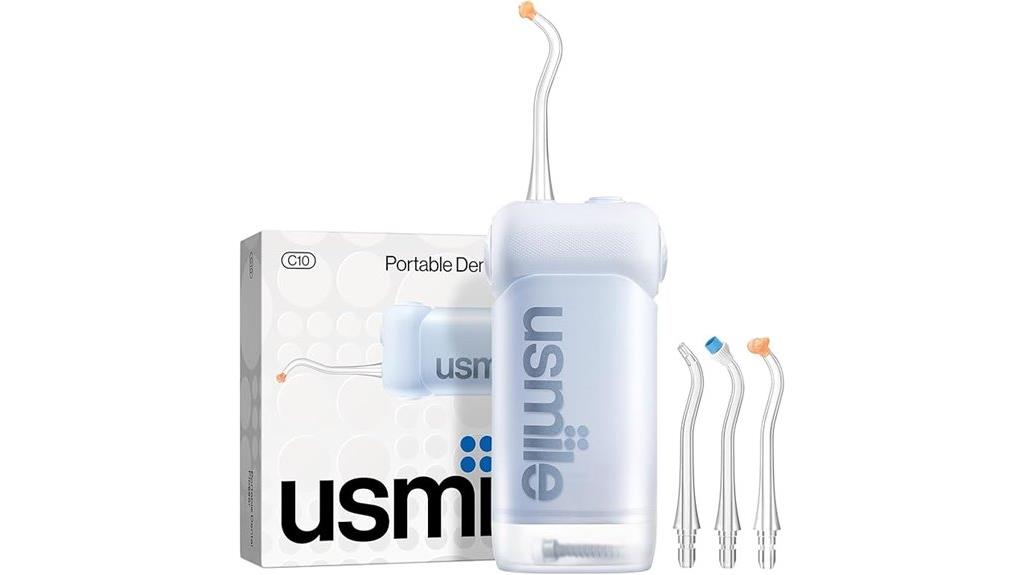 travel friendly portable flosser