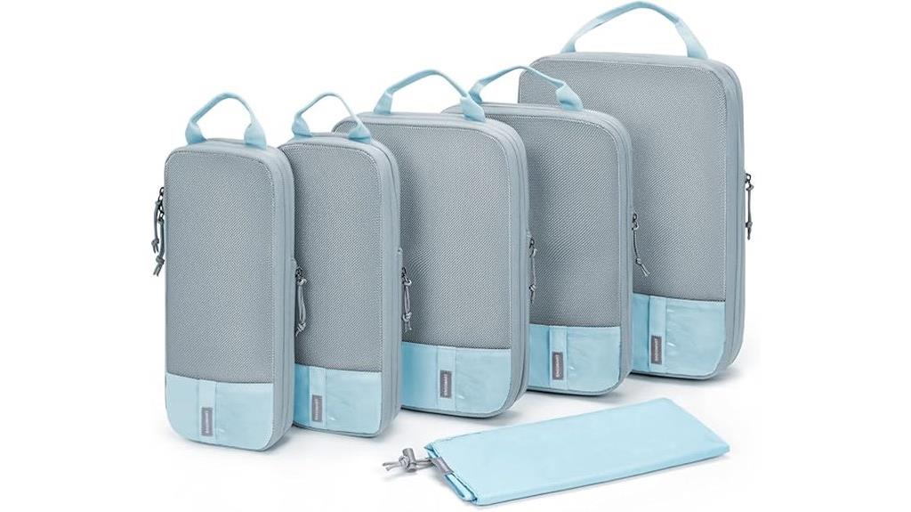 travel organization storage cubes