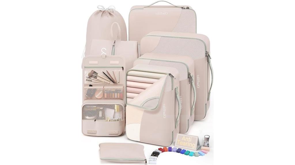 travel packing cube sets