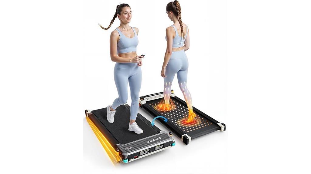 treadmill with massage features