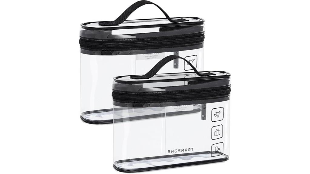 tsa approved travel toiletry bags