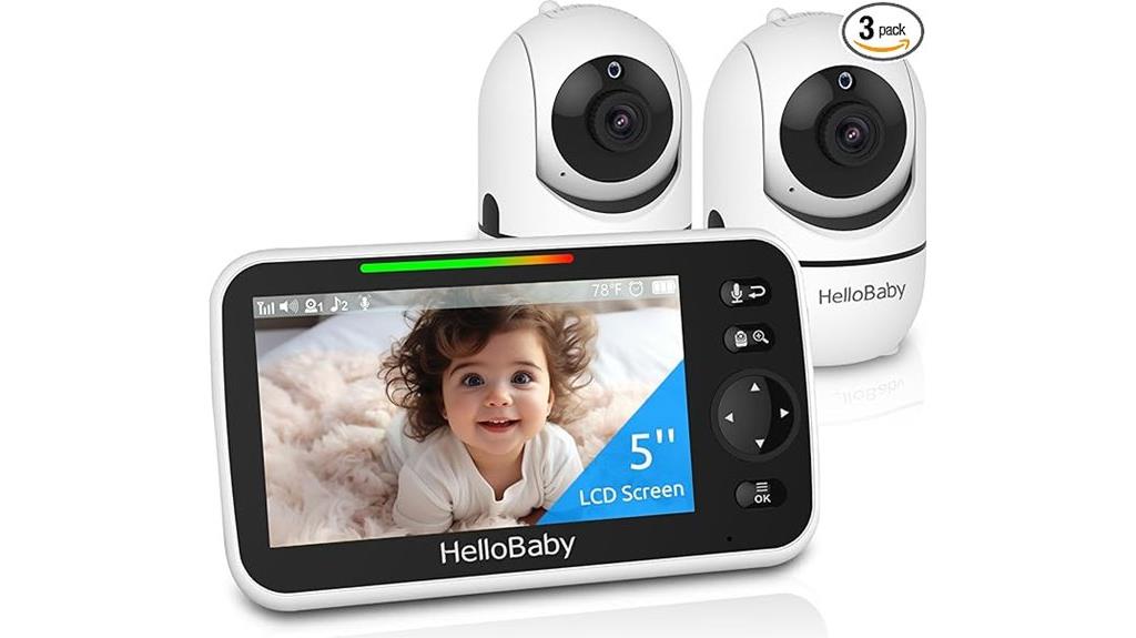 two camera long lasting monitor