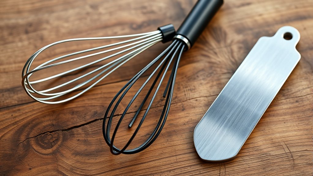 types of kitchen whisks